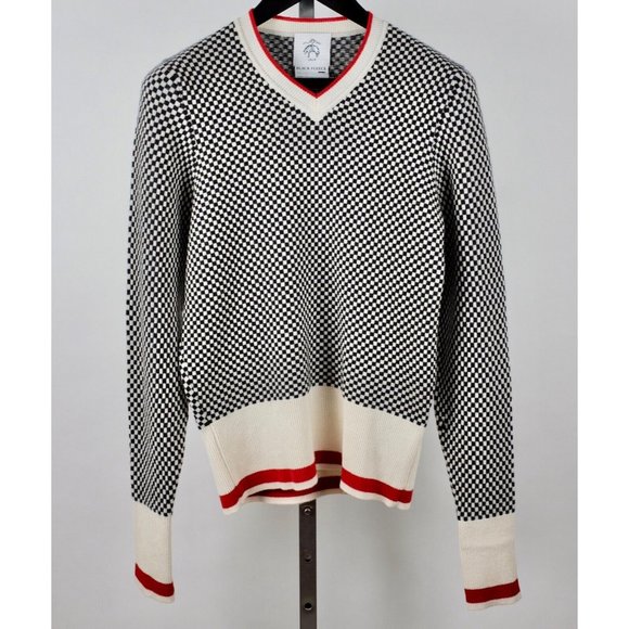 New sz 0 / XS Thom Browne Brooks Brothers Black Fleece sweater cashmere